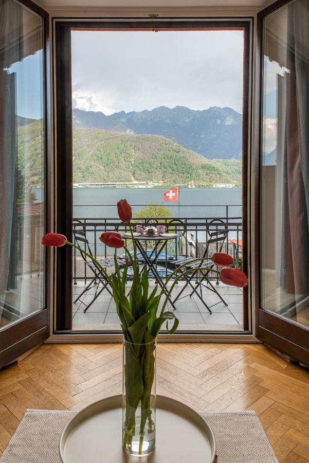 76 The Lake House - Lugano Melide Exteriör bild