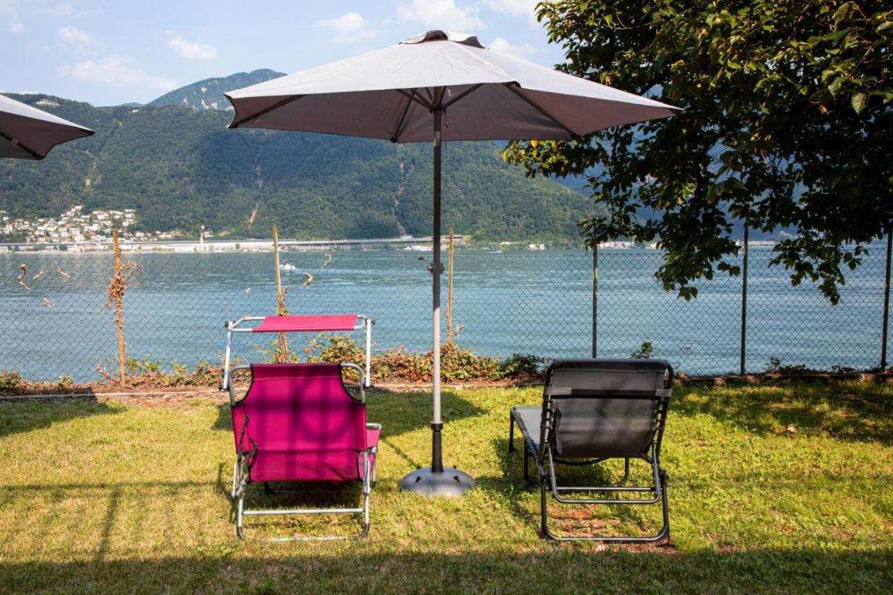 76 The Lake House - Lugano Melide Exteriör bild