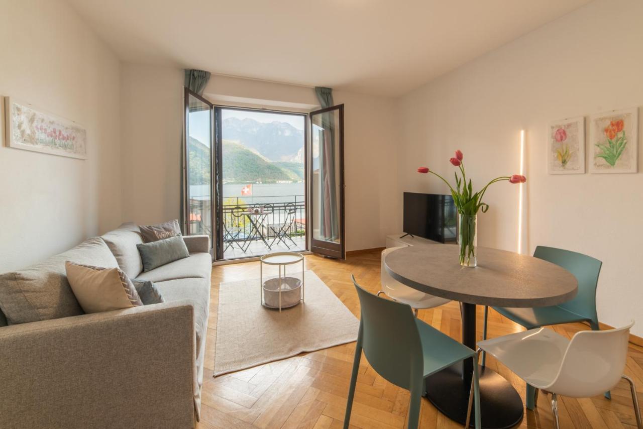 76 The Lake House - Lugano Melide Exteriör bild