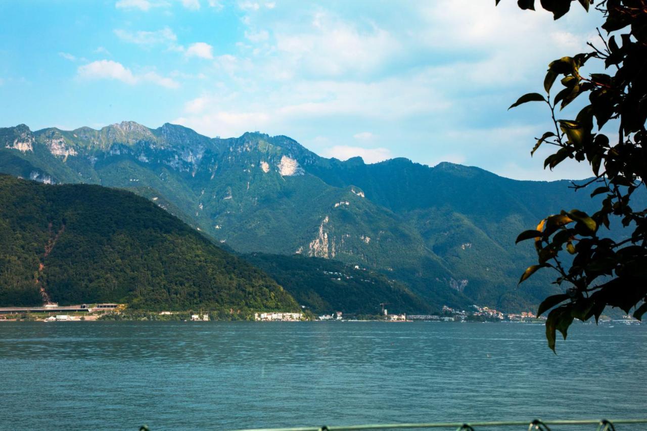 76 The Lake House - Lugano Melide Exteriör bild